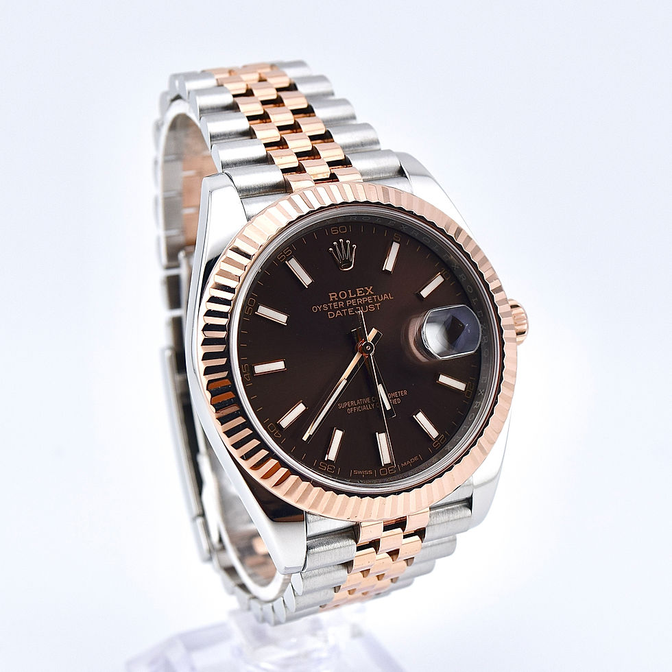 Miniaturbild: Rolex Datejust 126331 Chocolate Dial with Box and Papers 2016