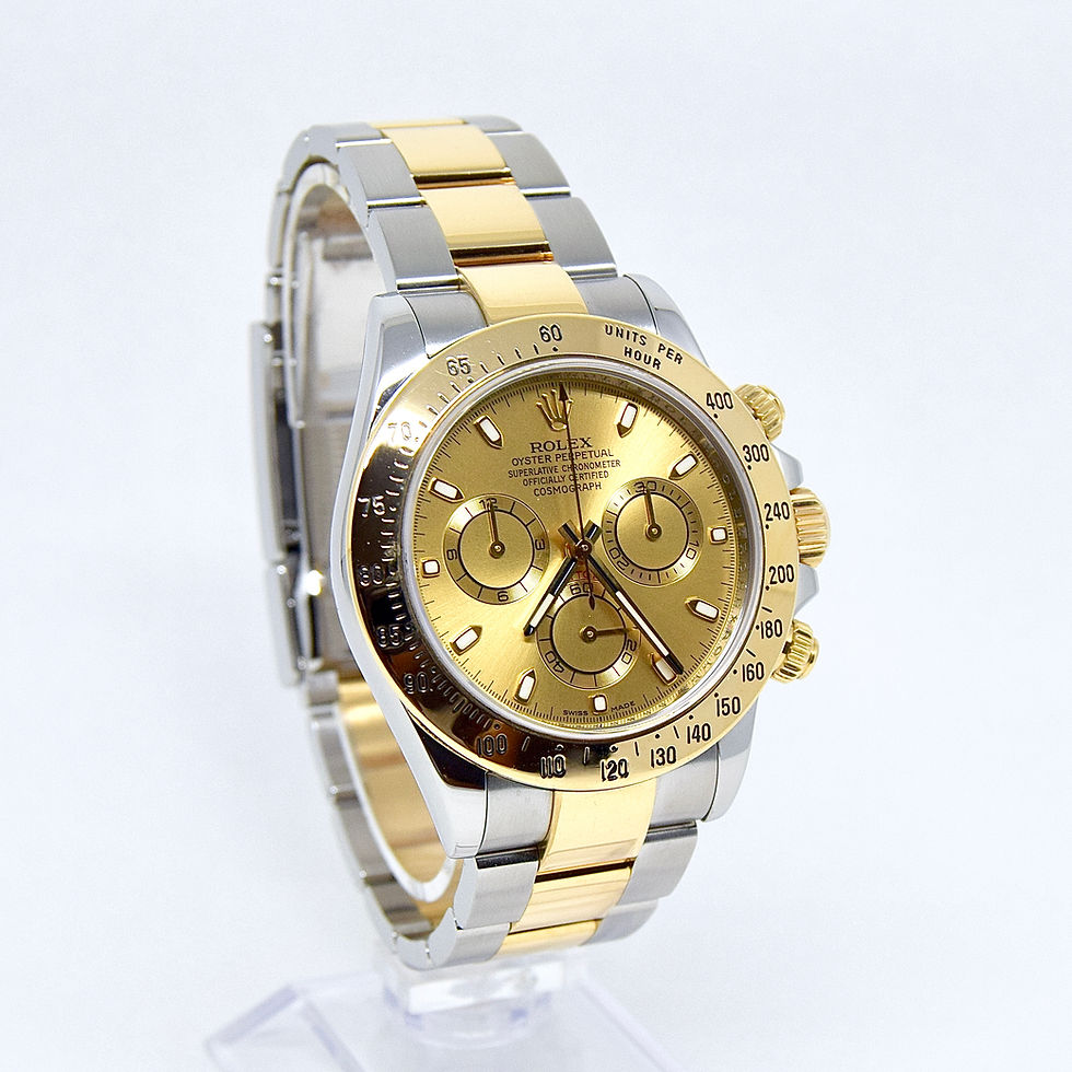 الصورة المصغرة: Rolex Daytona 116523 Box and Papers 2013 Champagne Dial