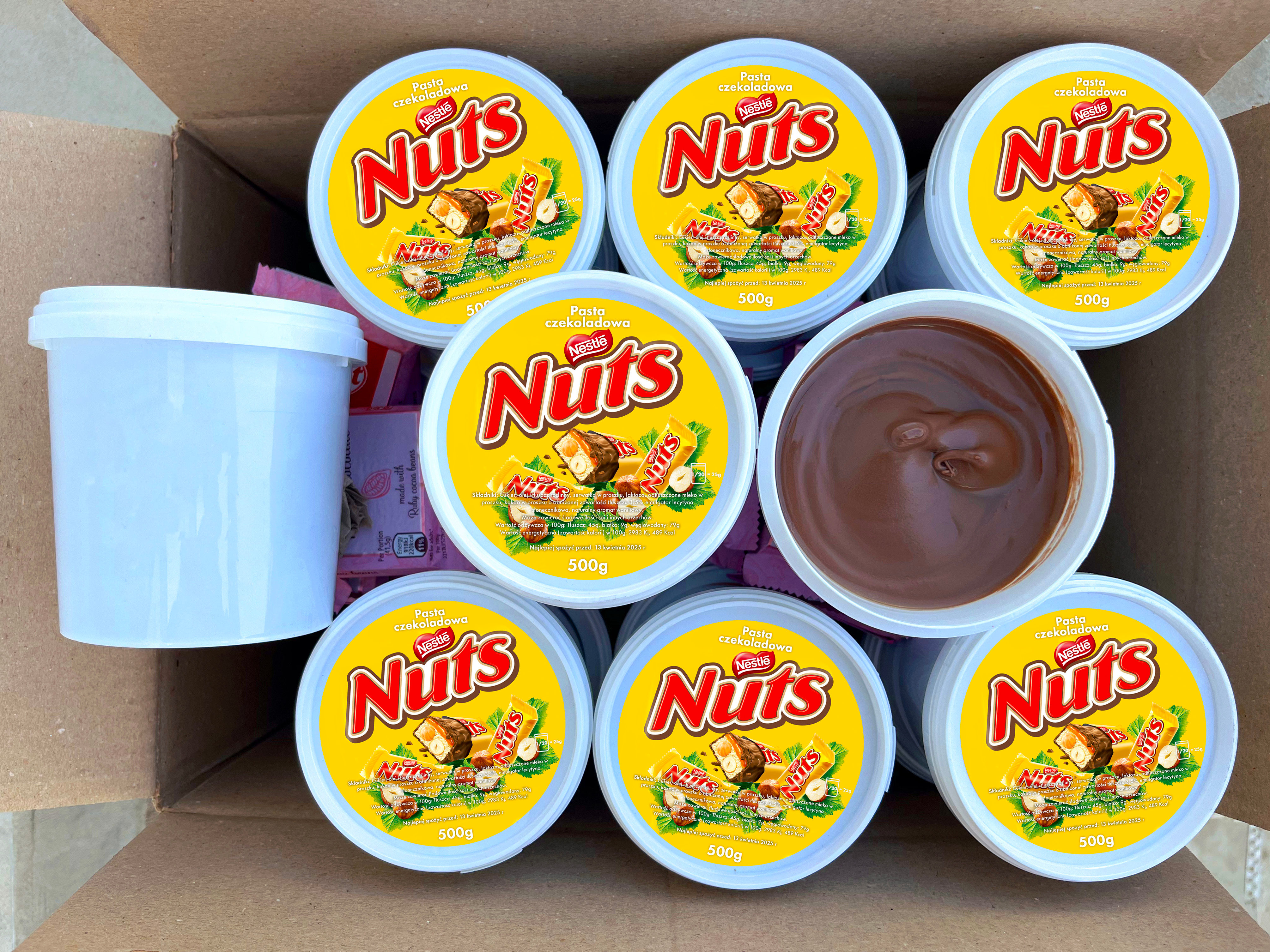 Шоколадная паста Nuts (500g) Poland🇵🇱