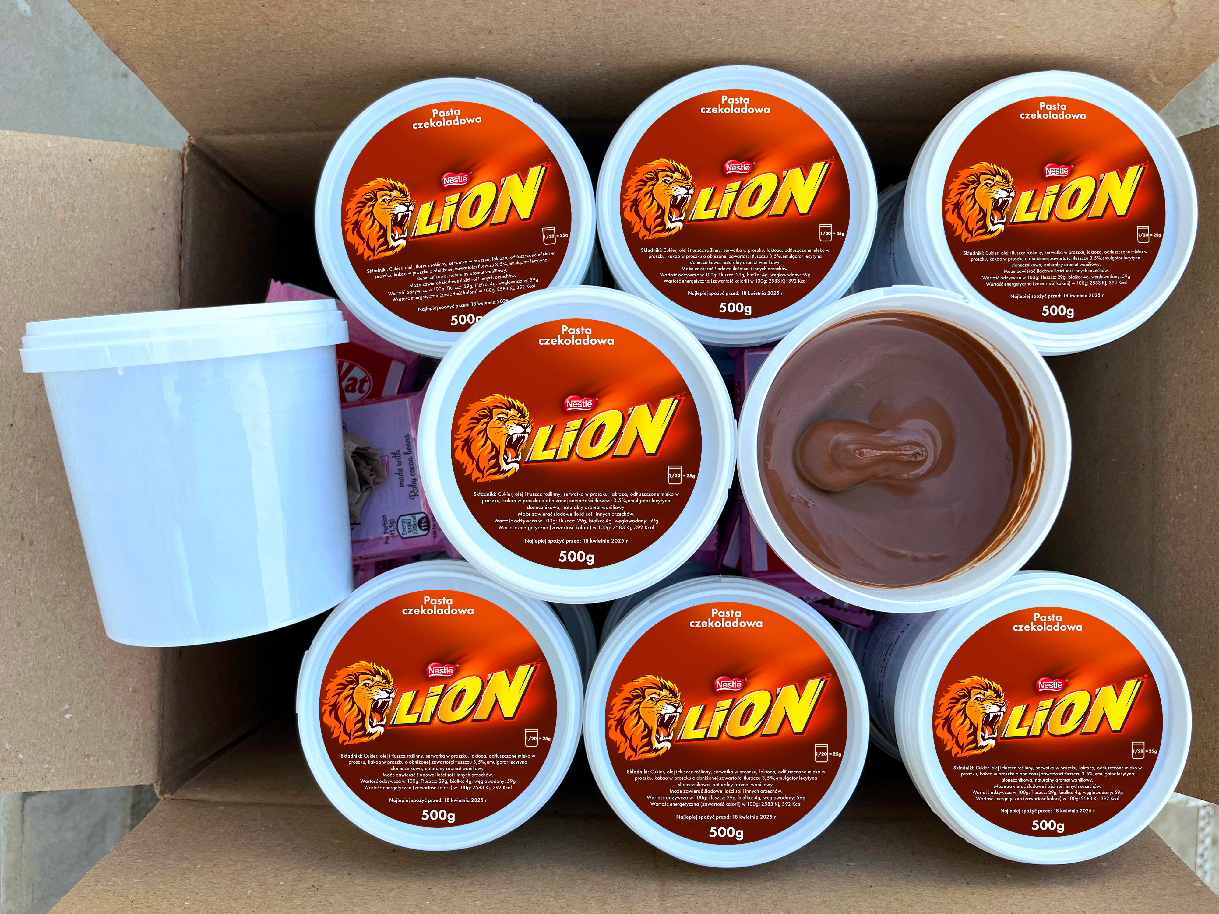 Шоколадная паста Lion (500g) Poland🇵🇱