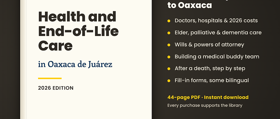 Health and End-of-Life Care in Oaxaca de Juarez (2026 Edition)