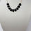 Thumbnail: Sleek and Modern: Black Beads Necklace