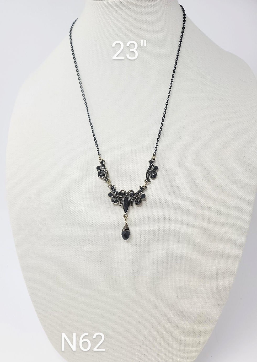 Thumbnail: Black Baroque Pendant
