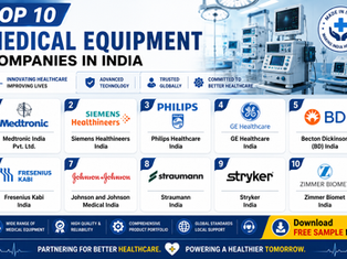 Top 10 Medical Equipment Companies in India