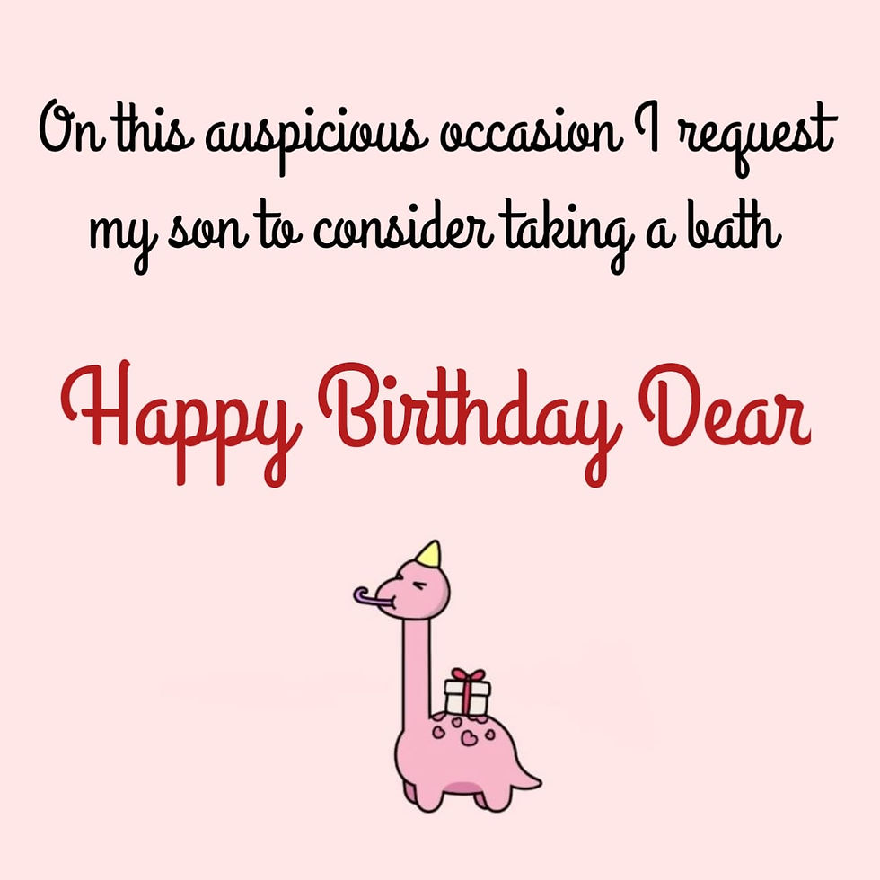 HAPPY BIRTHDAY SON WISHES
