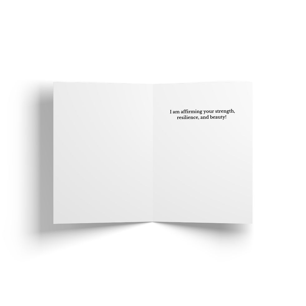 Thumbnail: I am Her and She is Me Greeting Card