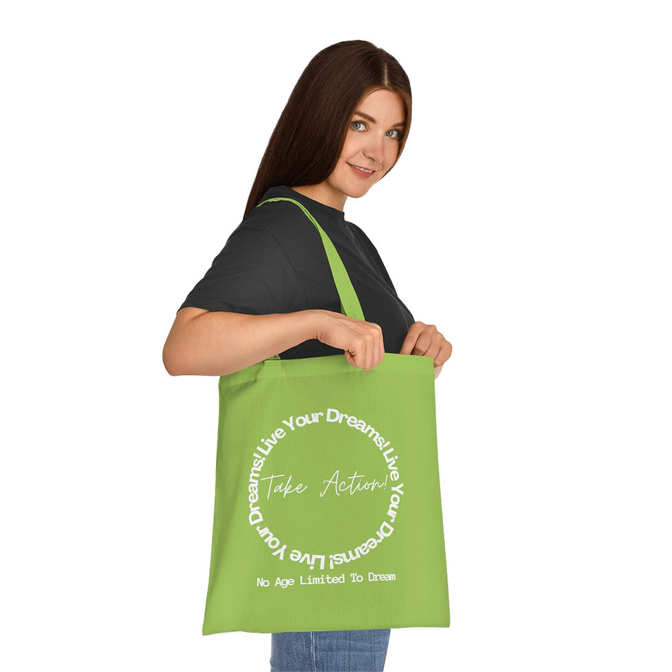Thumbnail: Live Your Dreams Cotton Tote