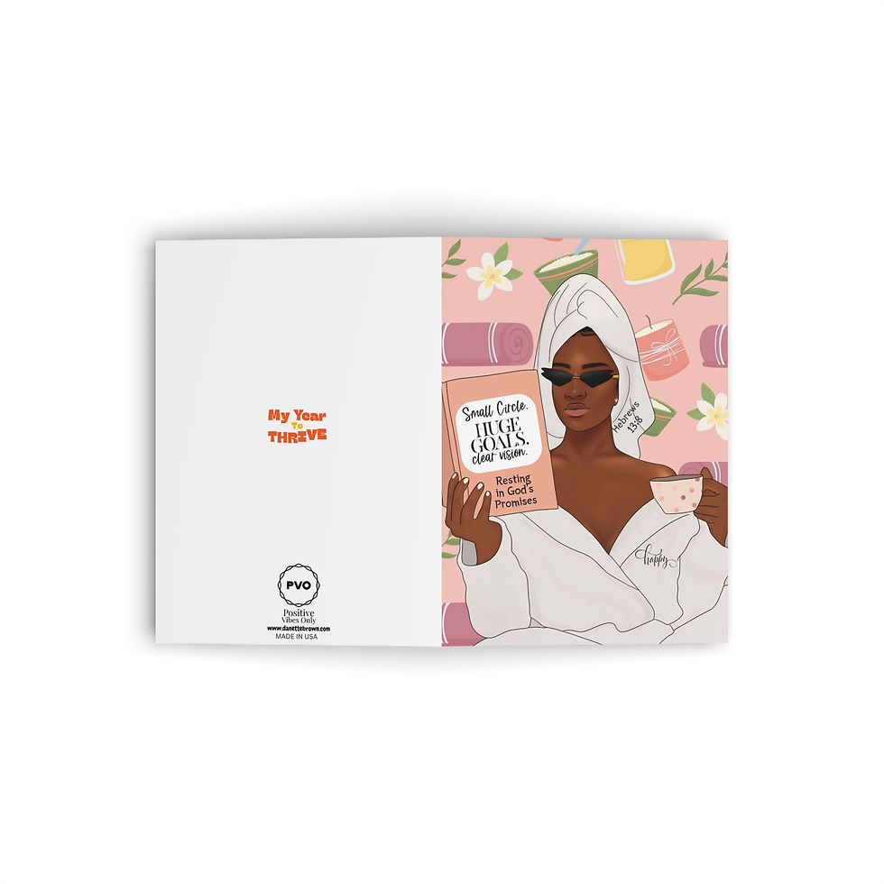 Thumbnail: Small Circle Greeting Card