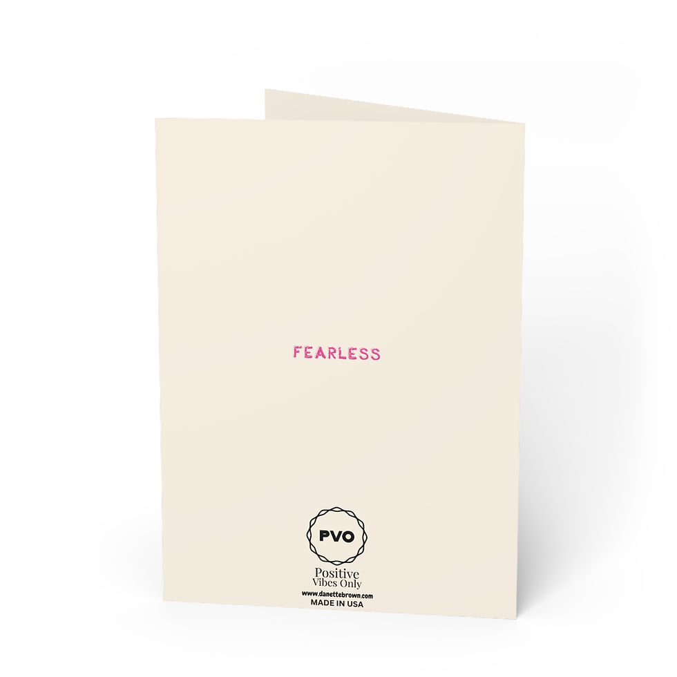 Thumbnail: She is Fearless Greeting Card