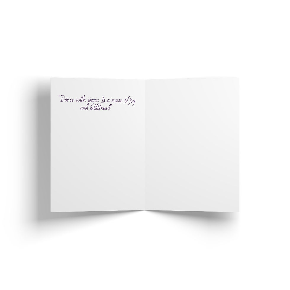 Thumbnail: Dance With Grace Greeting Card