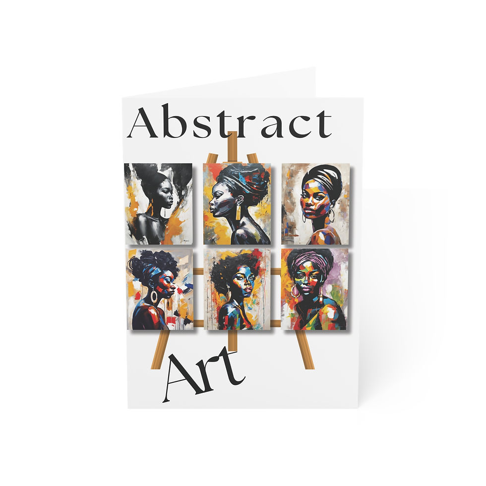 Thumbnail: Abstract Art Greeting Card