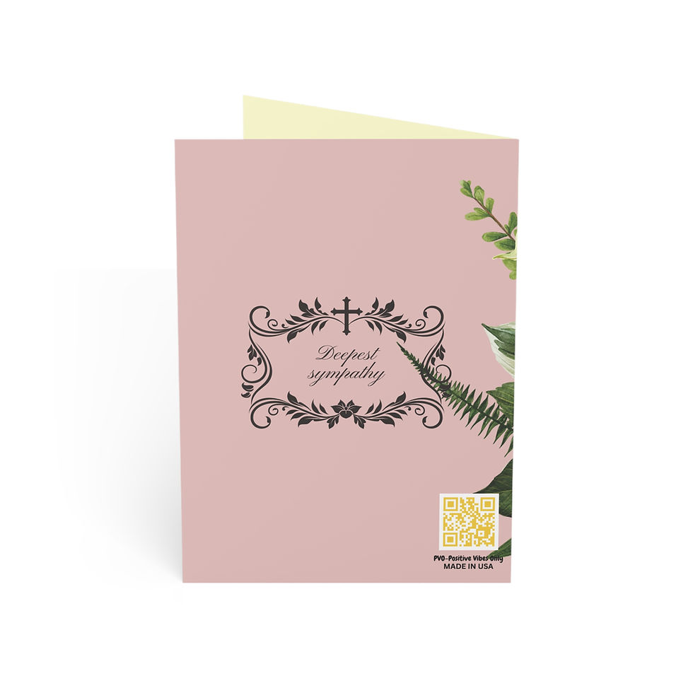 Thumbnail: Condolences Greeting Card