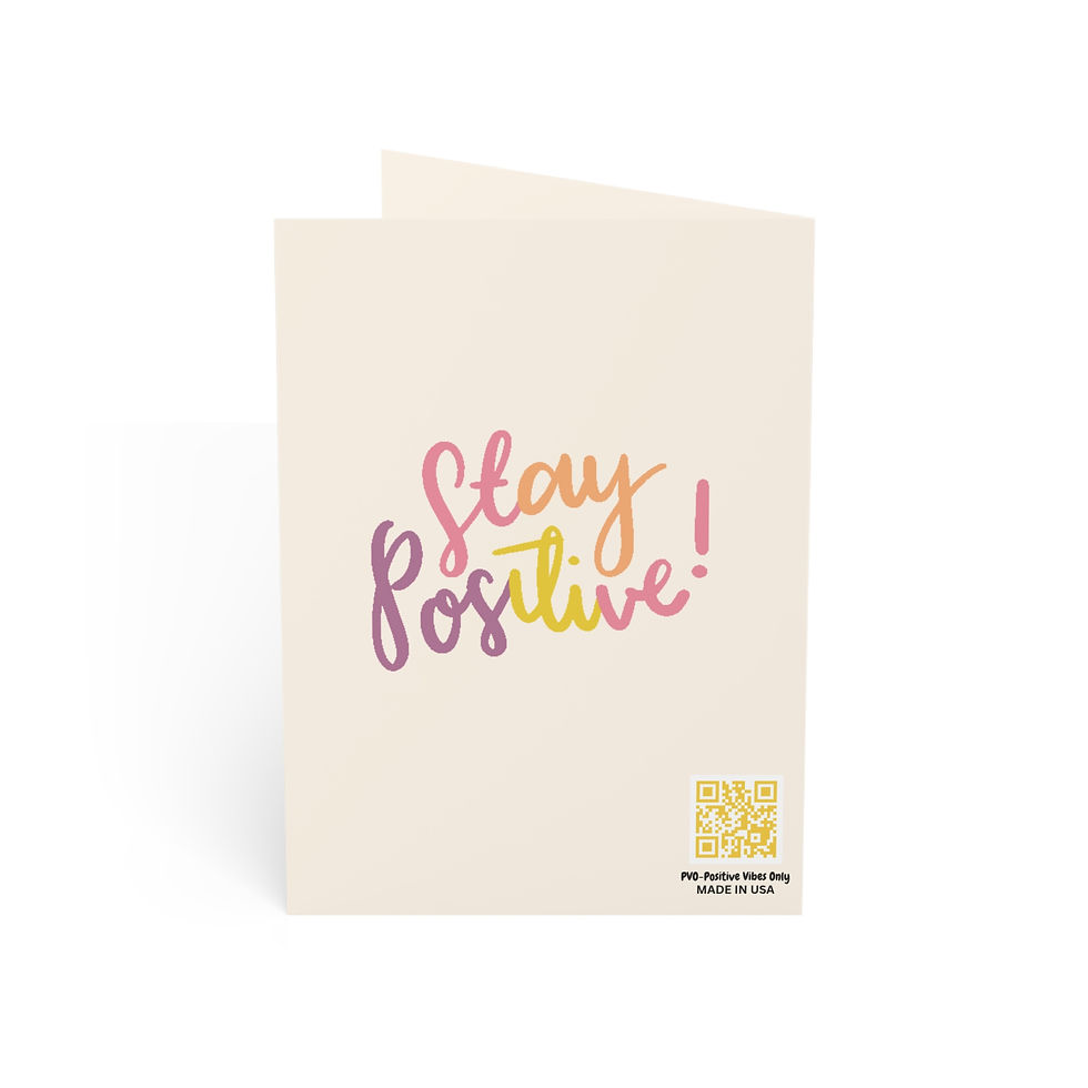 Thumbnail: Radiate Light Positive Greeting Card 