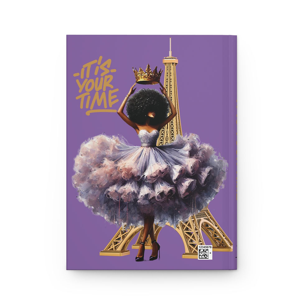 Thumbnail: It Is Your Time Gold Matte Hardcover Journal 