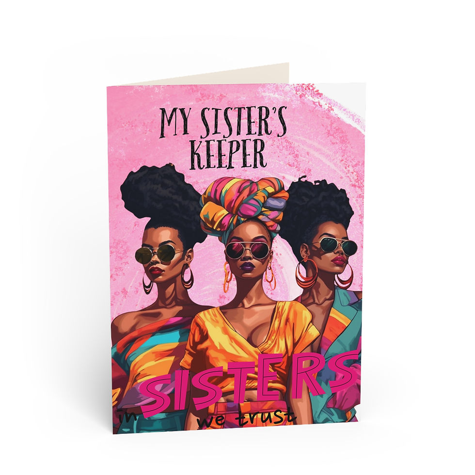 Thumbnail: My Sister's Keeper Greeting Card