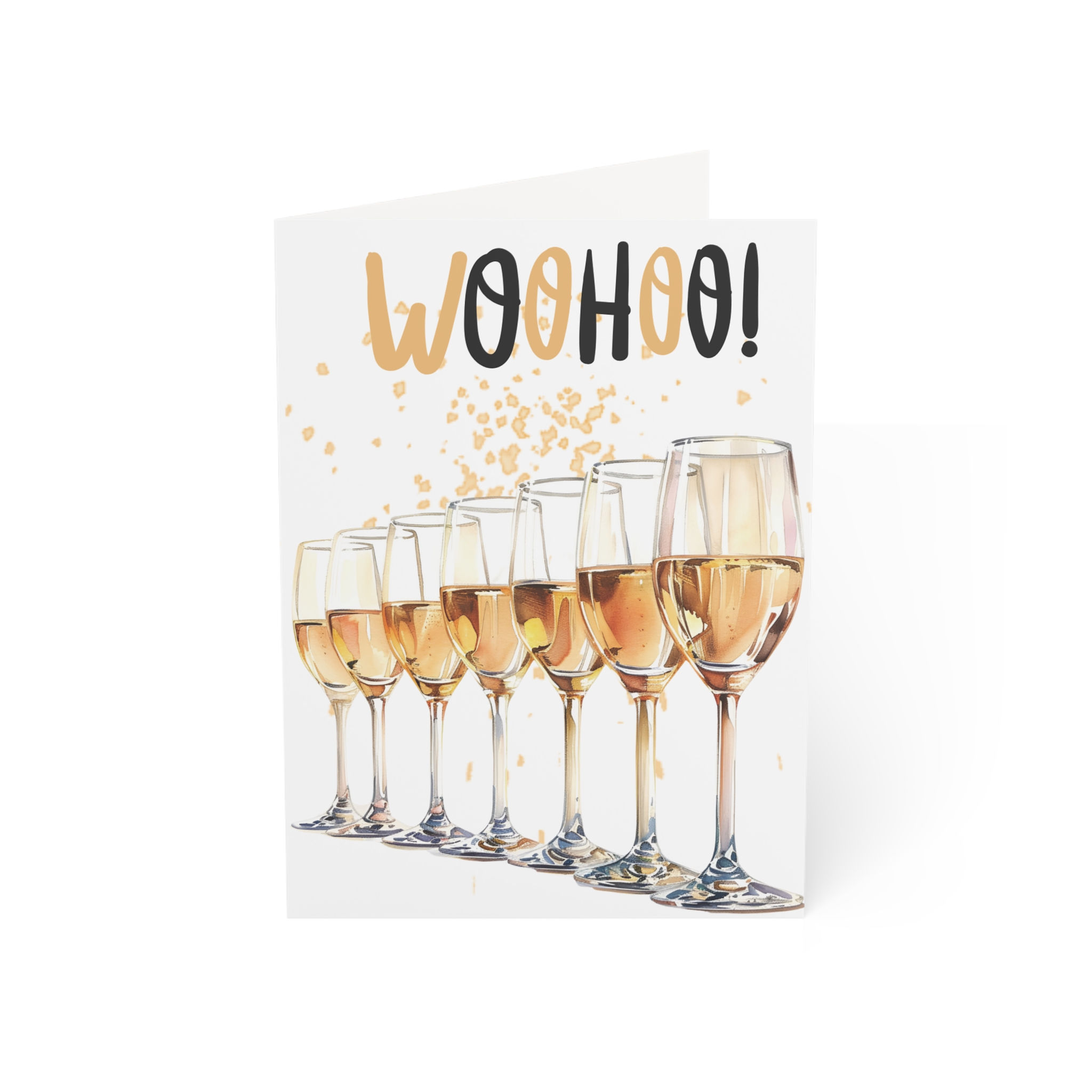 WOOHOO Greeting Card