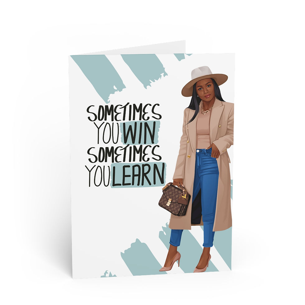 Thumbnail: Sometimes You Win Greeting Card