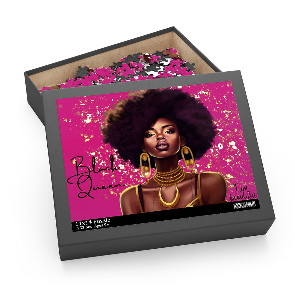 Thumbnail: Black Queen Jigsaw Puzzle