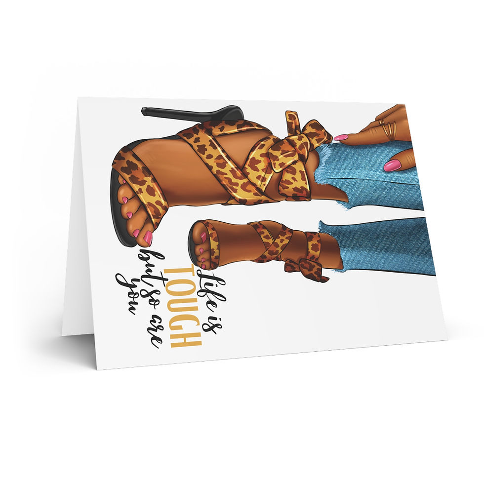Thumbnail: Life Is Tough Greeting Card
