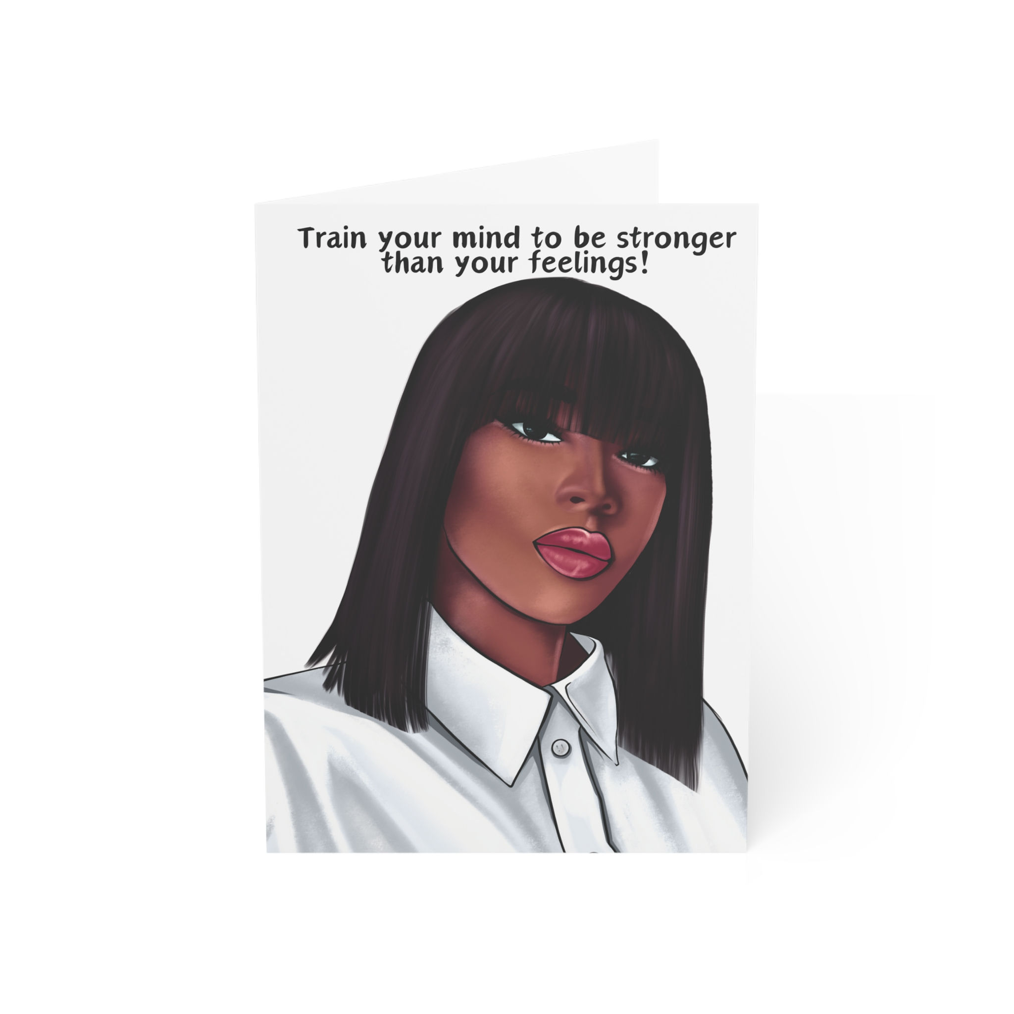 Train Your Mind Greeting Card 