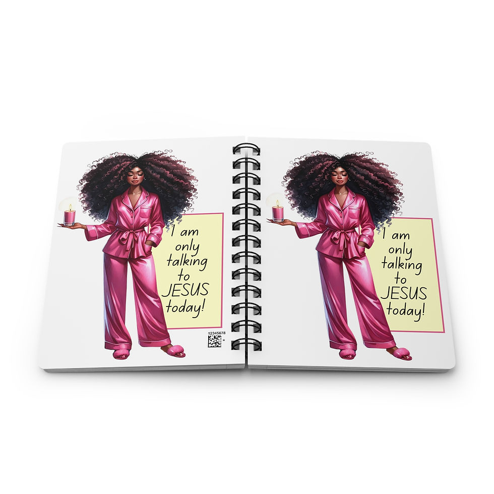 Thumbnail: Only Talking To Jesus Spiral Bound Journal