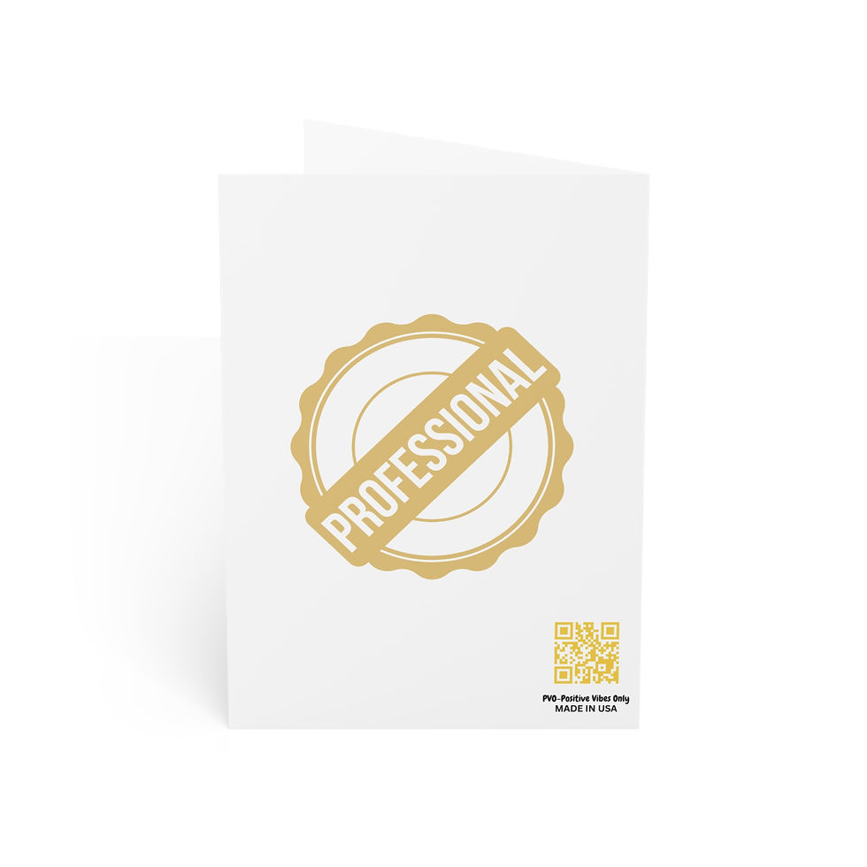 Thumbnail: I Bring Value Professional Greeting Card 