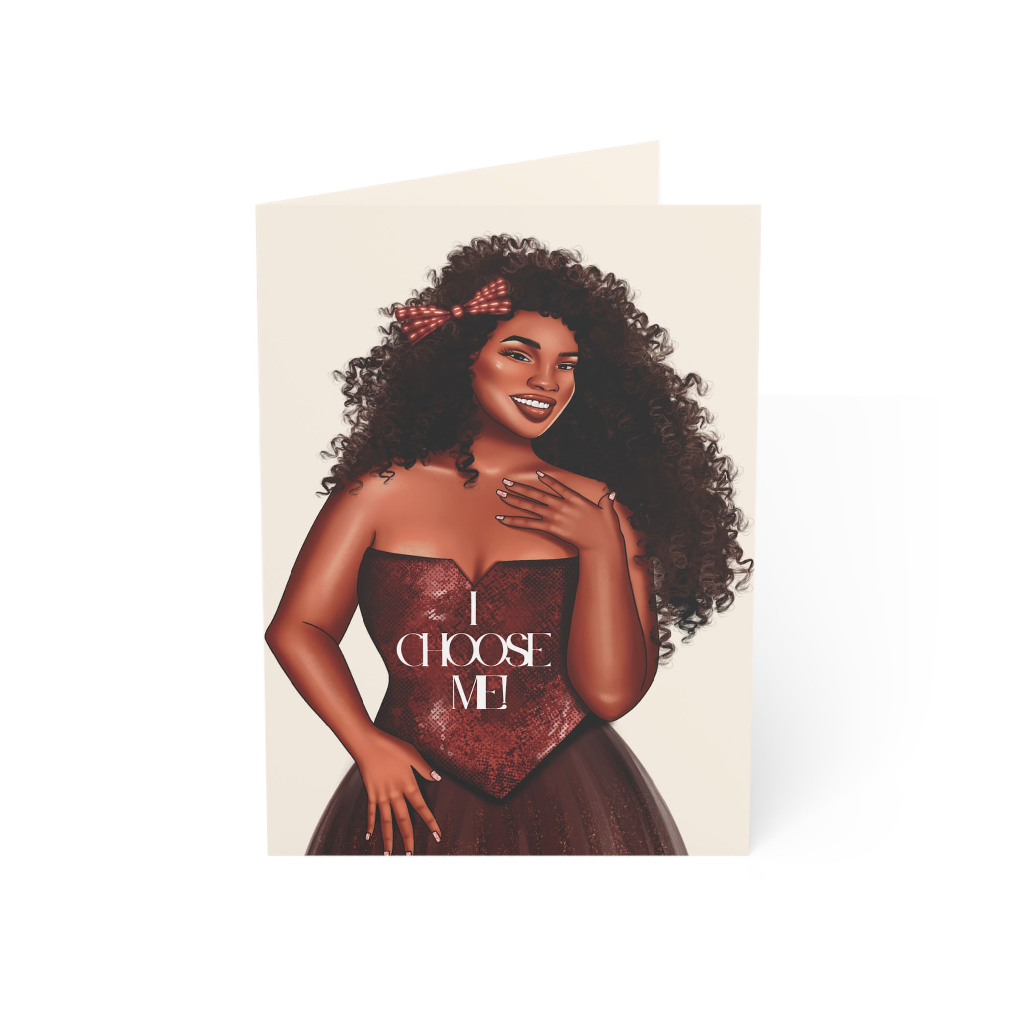 I Choose Me! Greeting Card 
