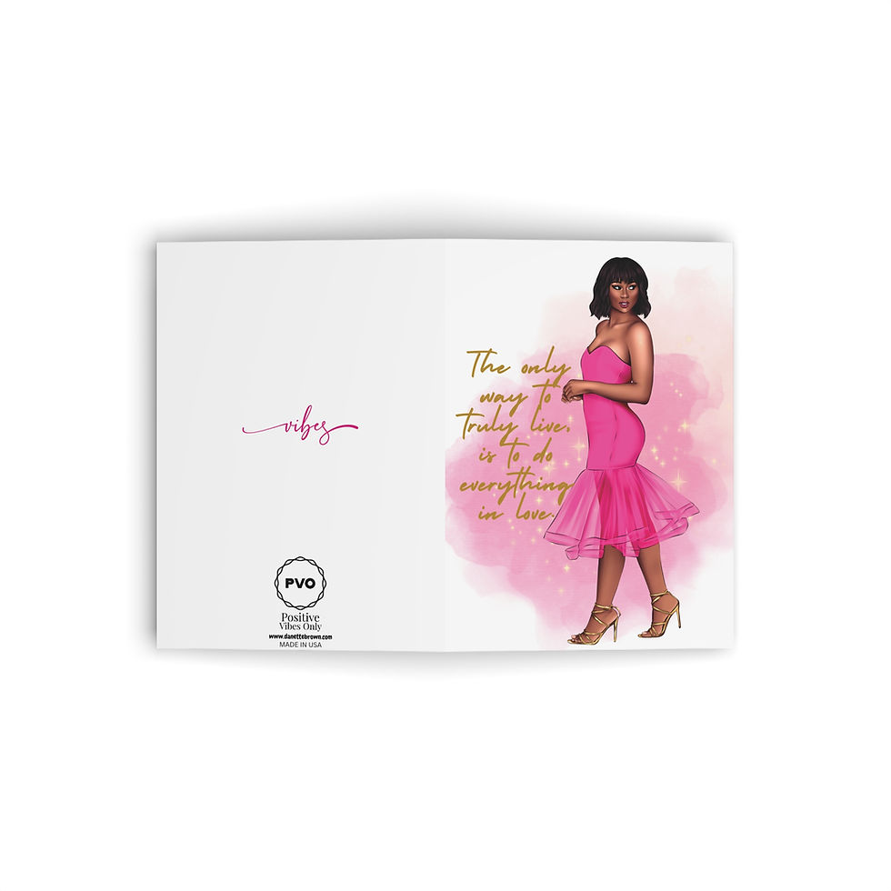 Thumbnail: The Only Way Greeting Card