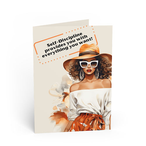 Self-Discipline Greeting Card