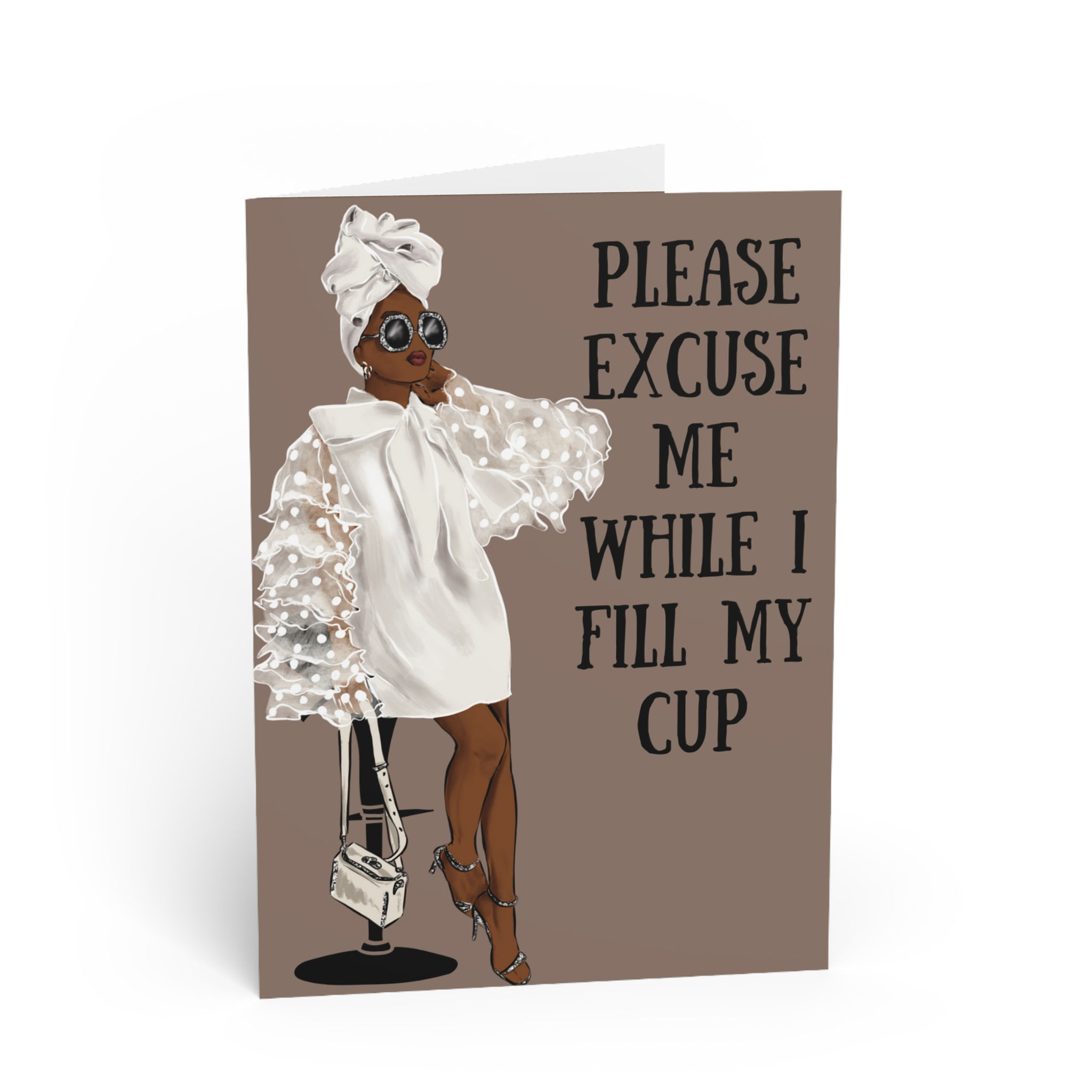 Please Excuse Me Greeting Card