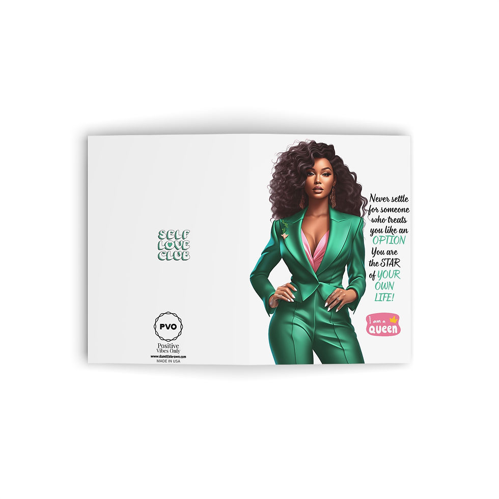 Thumbnail: Not A Option Greeting Card