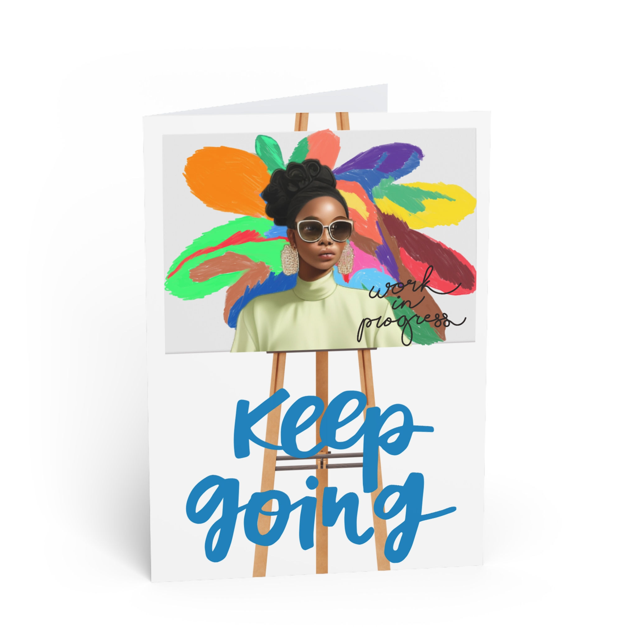 Work In Progress Greeting Card