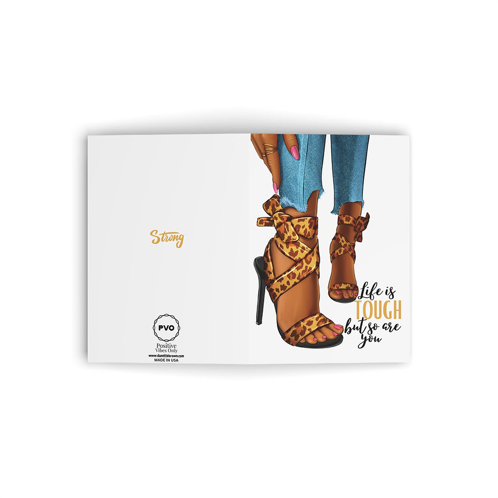 Thumbnail: Life Is Tough Greeting Card