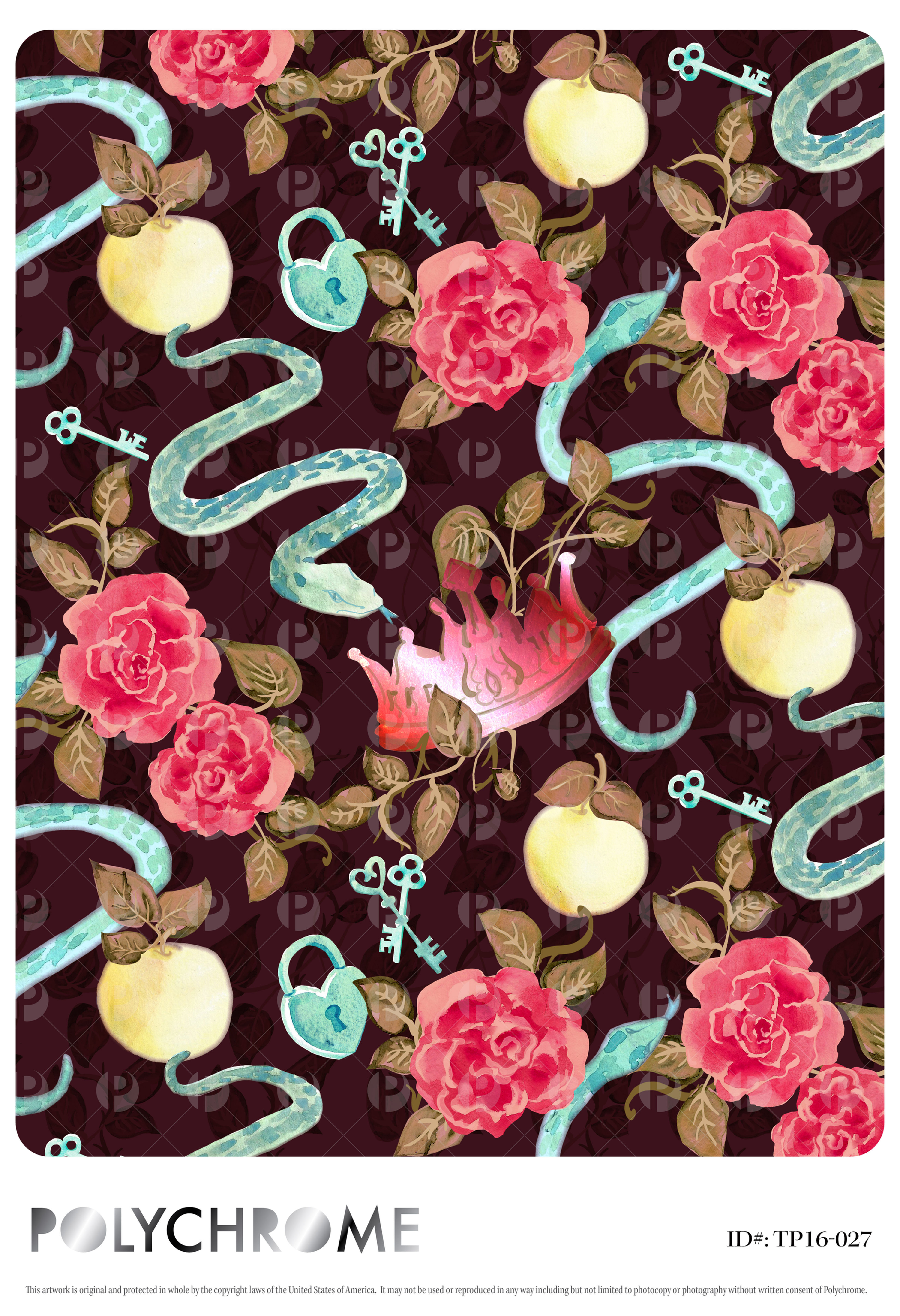 TP16-027 original print pattern