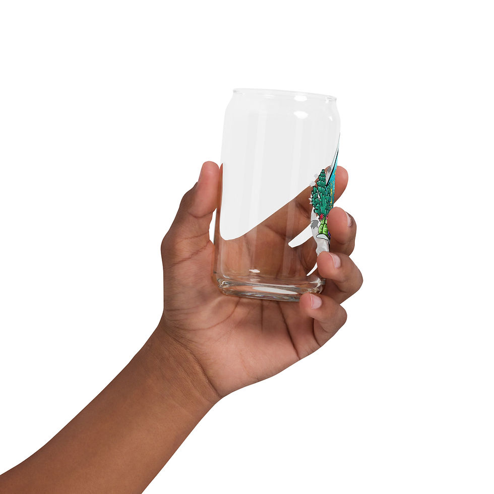 Thumbnail: Reef & Ray Can-shaped glass