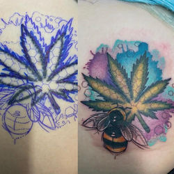 Bee and Leaf Rework