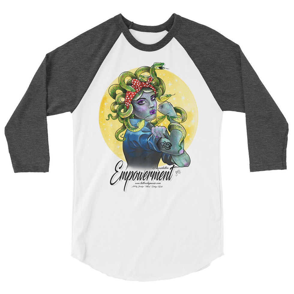 Thumbnail: Empowerment 3/4 Sleeve unisex shirt