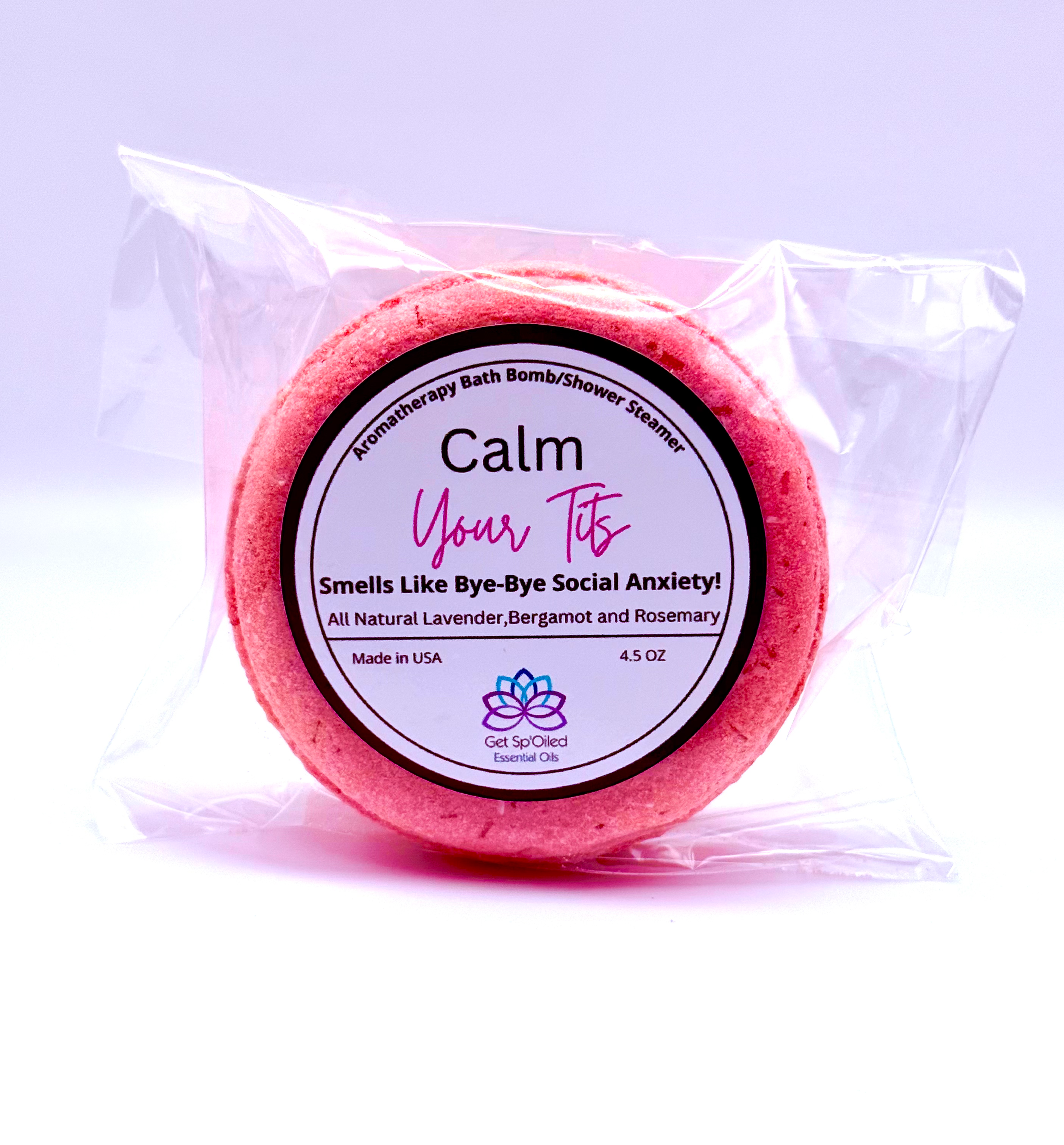 Calm Your Tits Bath Bomb/Shower Steamer