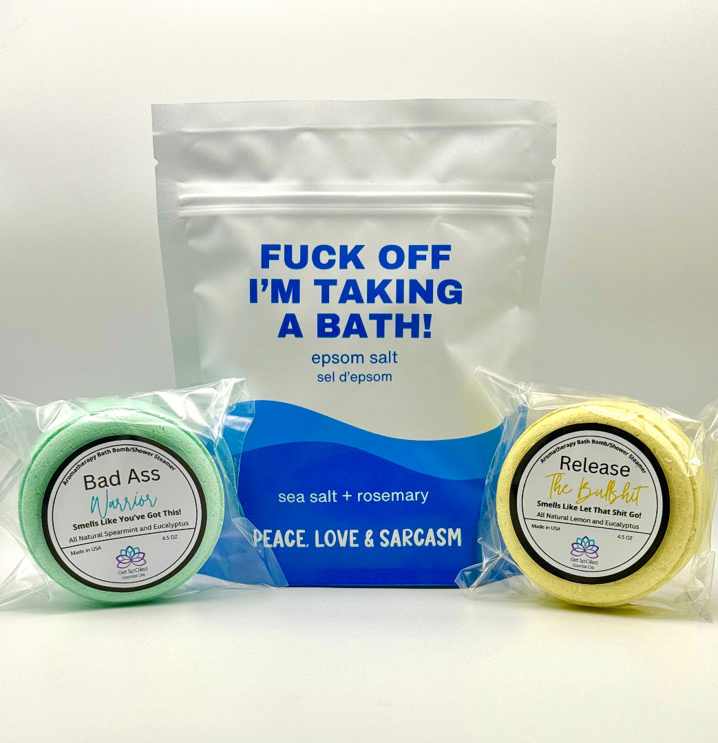 Fuck Off I’m Taking A Bath Gift Set
