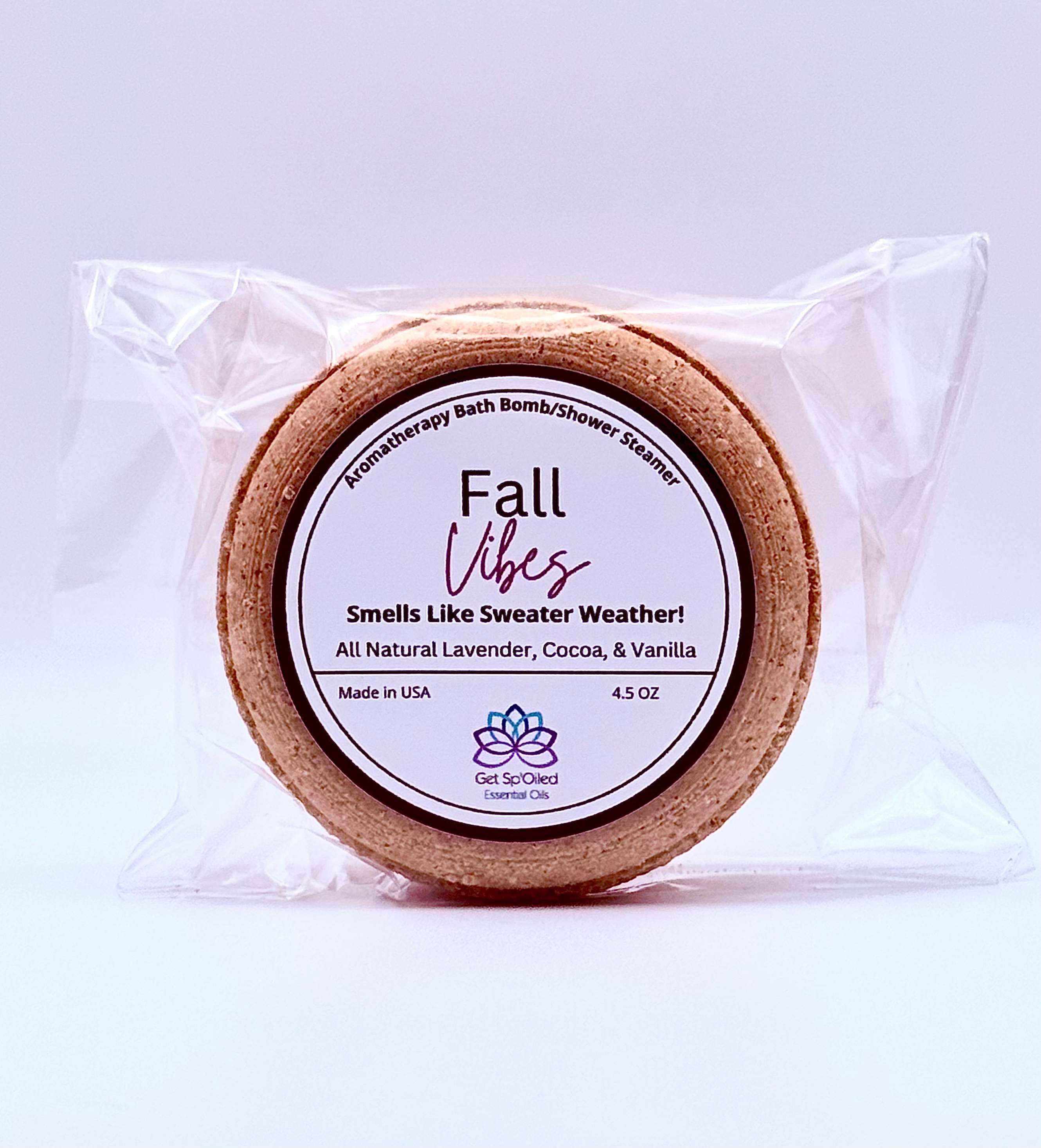 Fall Vibes Bath Bomb/Shower Steamer
