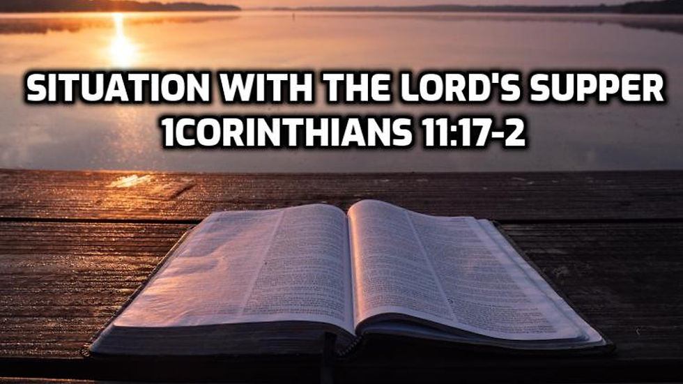 A Disreputable and Scandalous Meal