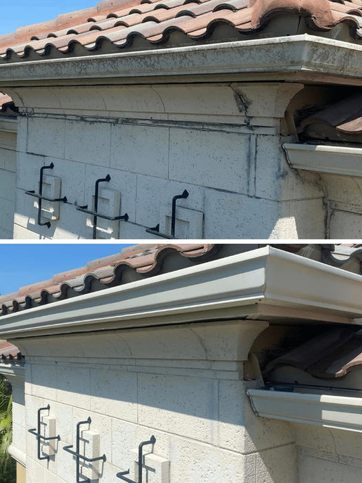 Removed hard to reach mold and stains in New Port Richey FL