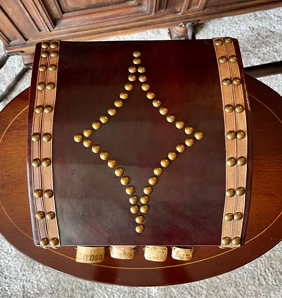 Thumbnail: Leather Covered Liquor Box