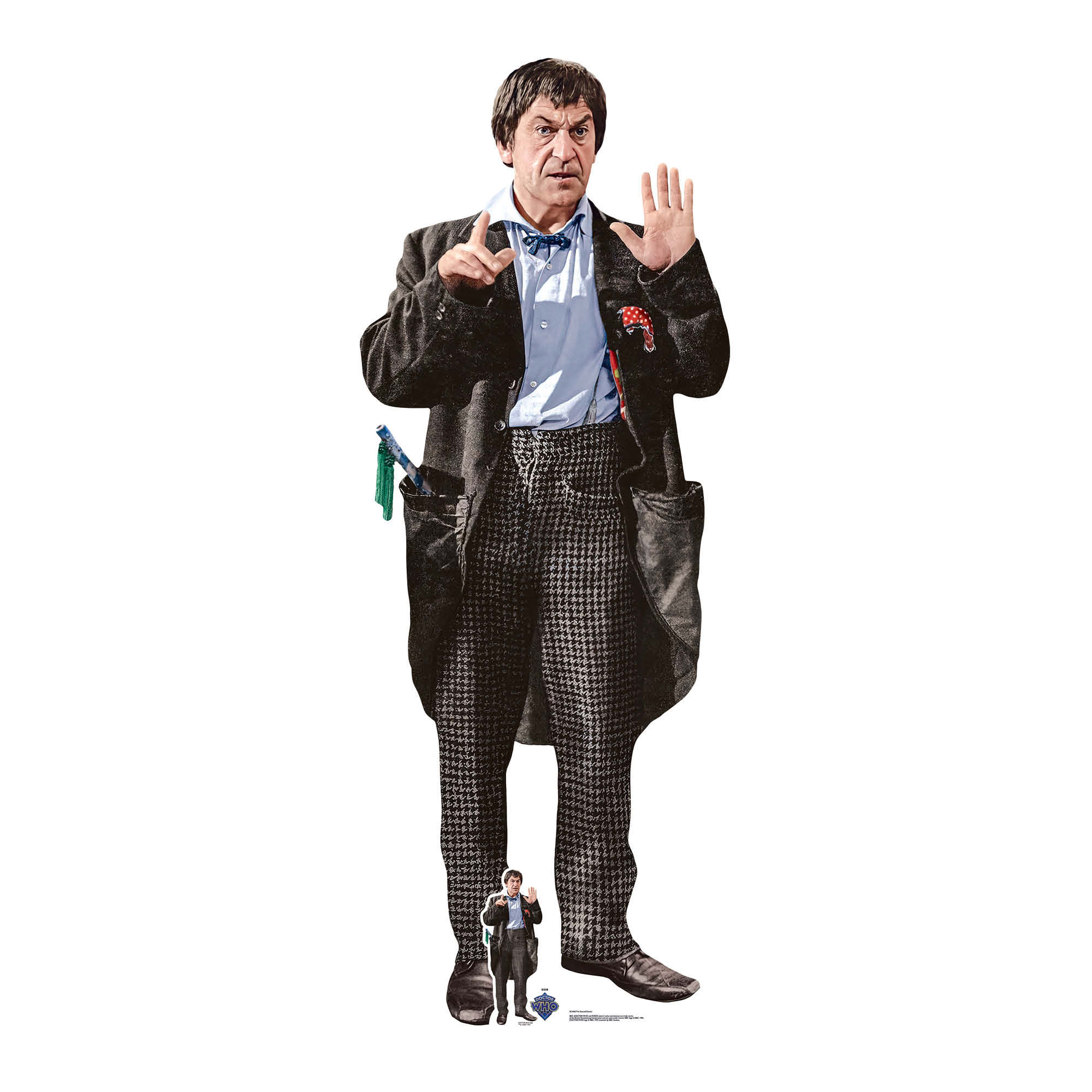 SC4402 Second Doctor Patrick Troughton Cardboard Cut Out