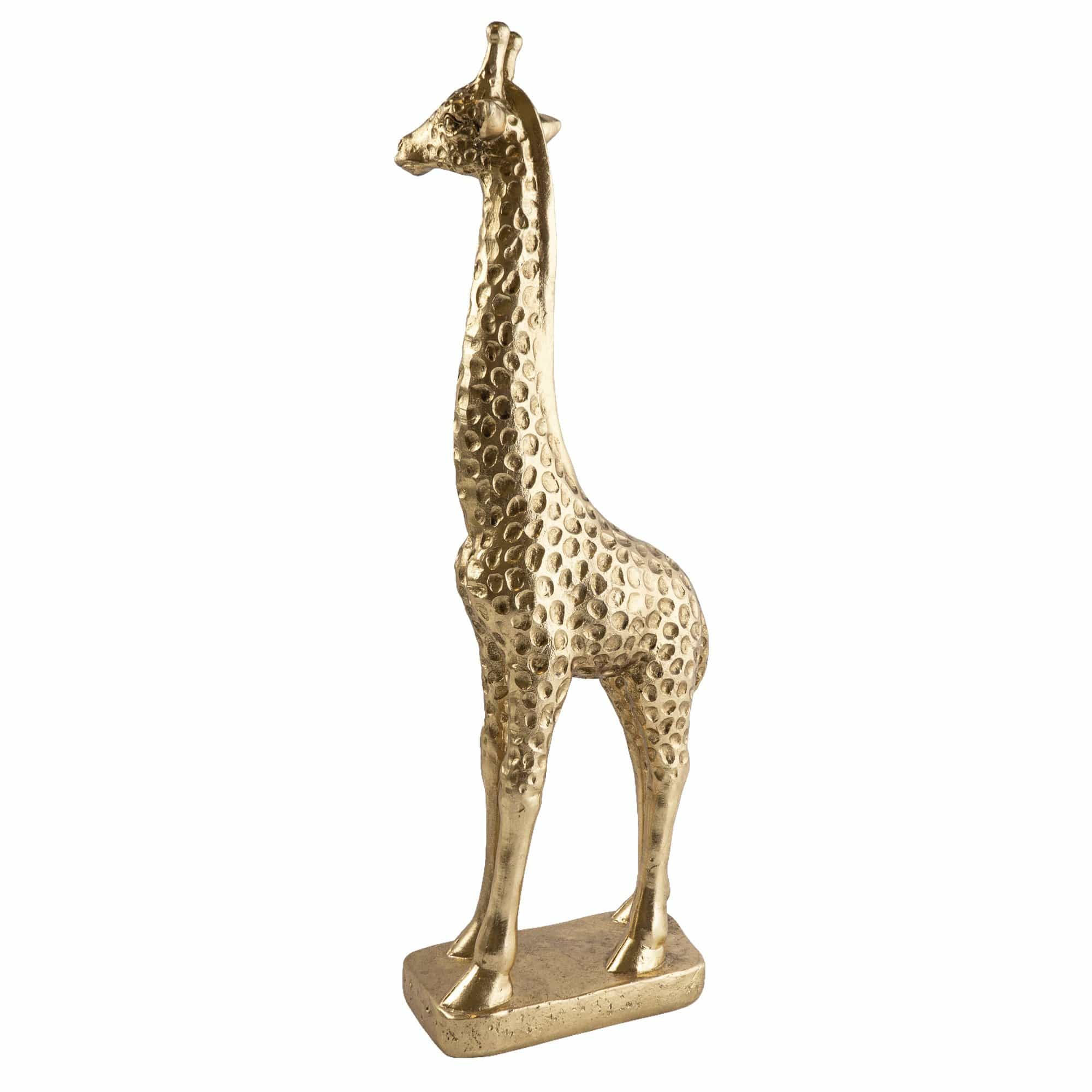 Gold Resin Giraffe