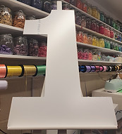 Giant number signs