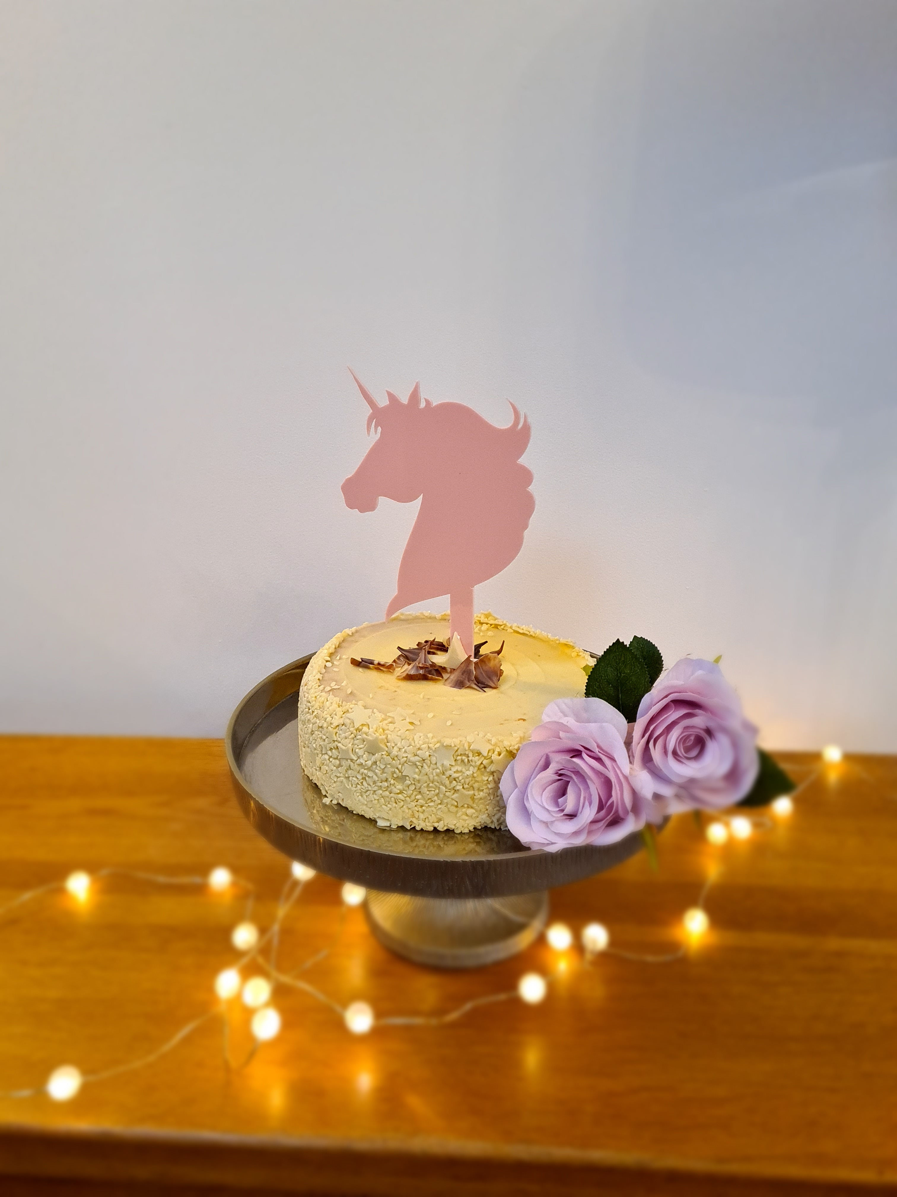 Unicorn cake topper