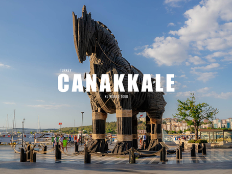 Canakkale ช่องแคบคาร์ดาแนลส์ ม้าไม้กรุงทรอย