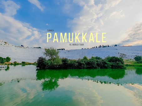 Pamukkale ปราสาทปุยฝ้ายและนครโบราณ