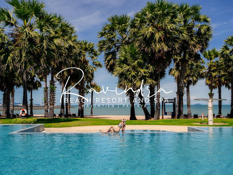 Ravindra Beach Resort & Spa ที่พักติดทะเลนาจอมเทียน